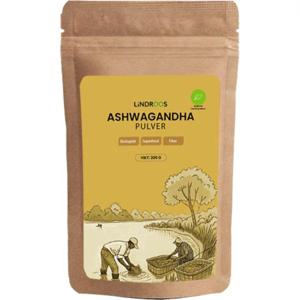 Lindroos Ashwagandhapulver Ekologiskt 200 g produkt bild