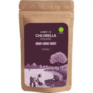Lindroos Chlorellapulver Ekologiskt 200 g produkt bild