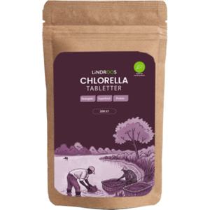 Lindroos Chlorellatabletter ekologiska 200 st produkt bild