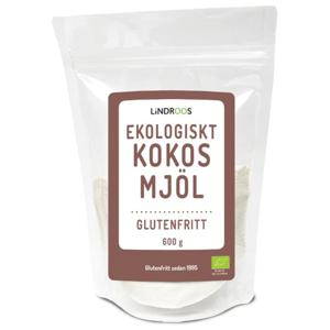 Lindroos Ekologiskt Kokosmjöl 600 g produkt bild