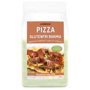 Lindroos Glutenfri Bakmix Pizza 443 g produkt bild