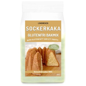 Lindroos Glutenfri Bakmix Sockerkaka 386 g produkt bild