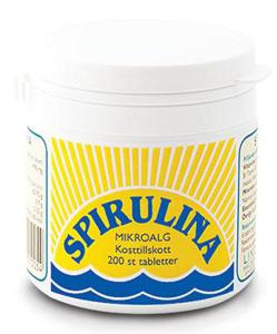 Lindroos Spirulina 200 tabletter produkt bild
