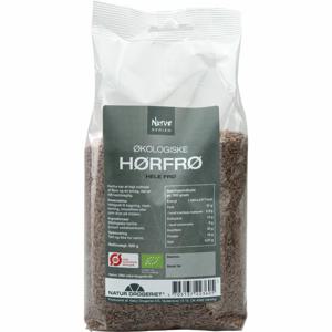 Linfrön hela bruna 500g Ekologiska - Natur Drogeriet produkt bild