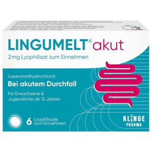 LINGUMELT akut 2 mg Lyophilisat zum Einnehmen Produktbild