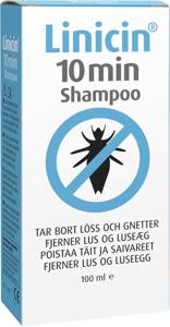 Linicin 10 min lusschampo 100 ml produkt bild