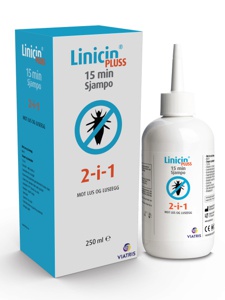 Linicin Pluss 15 min sjampo 250 ml produktbilde