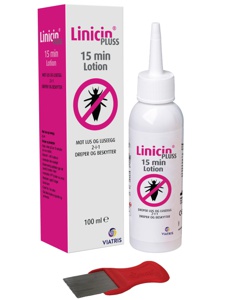 Linicin pluss 15min lotion 100 ml produktbilde