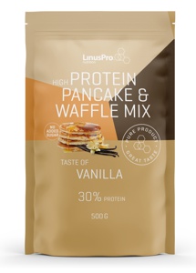 LinusPro Nutrition Protein Pancake Mix Vanilla 500 g produktbillede