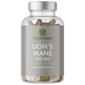 Lions Mane 500 mg 100 kapslar produkt bild