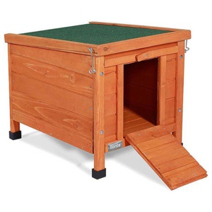 Lionto Katzen- und Kleintierhaus aus Holz Produktbild