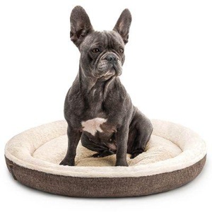 Lionto Rundes Hundebett braun S Produktbild