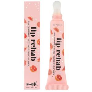 Barry M Lip Rehab Pink Grapefruit Nourishing Lip Mask 10 ml produkt bild