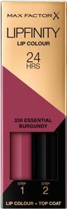 Lipfinity 2-step Long Lasting Lipstick 330 Essentail Burgundy produkt bild