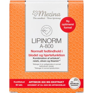 Mezina Lipinorm A-800 90 stk produktbillede