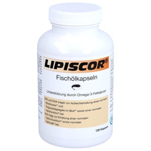 LIPISCOR Fischölkapseln Omega-3 Produktbild
