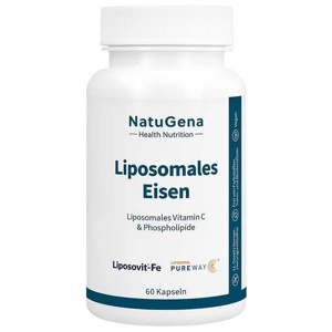 NatuGena Liposomales Eisen 60 St Kapseln Produktbild