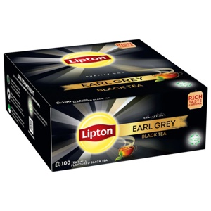 Lipton Rich Earl Grey 100 tepåsar produkt bild