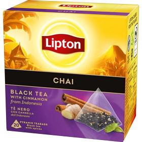 Lipton Svart Te Chai 20 st produkt bild
