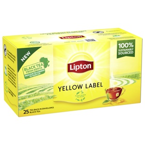 Lipton Yellow Label 25 tepåsar produkt bild