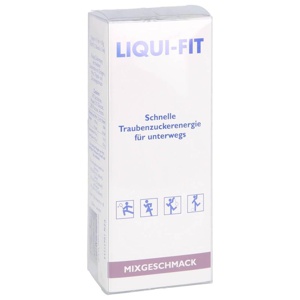 LIQUI-FIT flüssige Zuckerlösung Geschmacksmix 12 St Beutel Produktbild