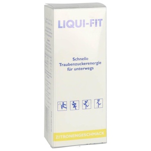 Liqui FIT flüssige Zuckerlösung Lemon Beutel Produktbild