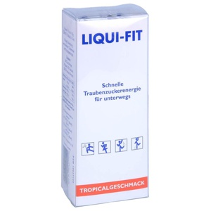 Liqui Fit flüssige Zuckerlösung Tropical Beutel Produktbild