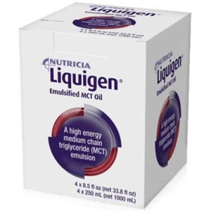 Liquigen 50 % mct emulsjon 4x250 ml produktbilde