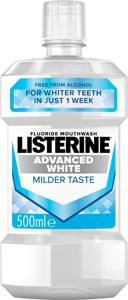 Listerine Advanced White mildare smak 500 ml produkt bild