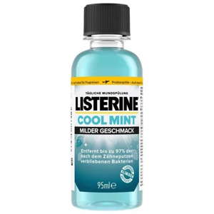 Listerine Cool Mint milder Geschmack Lösung, 95 ml Lösung Produktbild