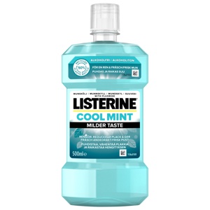 Listerine Cool Mint Milder Taste Munnskyll, 500 ml produktbilde
