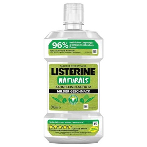 Listerine Naturals Zahnfleisch-Schutz Mundspülung, 500 ml Lösung Produktbild