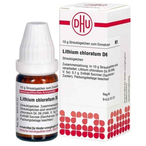 LITHIUM CHLORATUM D 6 Globuli Produktbild