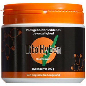 Lito® Hyben pulver 300 g produktbillede