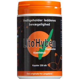 Lito Hyben Vegetabilske Kapsler - 250 kaps. produktbillede