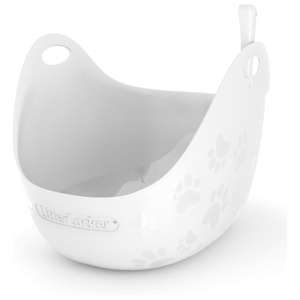 Litter Genie® kattlåda - Litter Box - Vit produkt bild