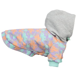 Little&Bigger Hundtröja Hoodie Pastell/Grå (27) produkt bild