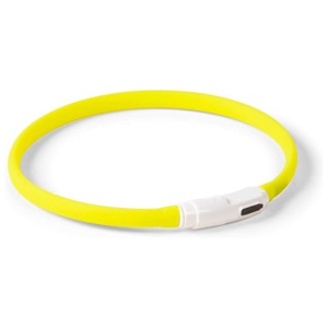 Little&Bigger Mini LED-halsband 45 cm (Gul) produkt bild
