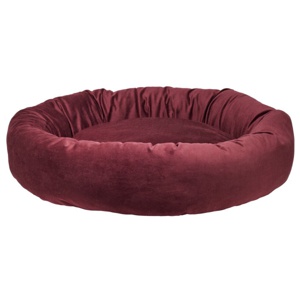 Little&Bigger Sleepy Donut Hundbädd/Kattbädd Röd produkt bild