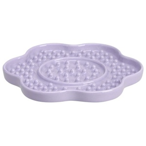 Little&Bigger Tasty Slickmatta i Keramik Lila Blomma 18 cm produkt bild