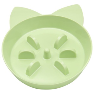 Little&Bigger Tasty Slow Feeder till Katt Grön 18,3 cm produkt bild