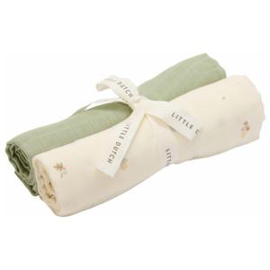 Little Dutch Muslinfilt Liten Forest Treasures & Sage 70 x 70 cm 2 st produkt bild