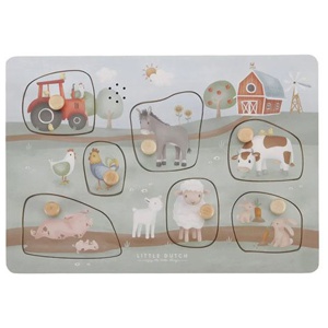 Little Dutch Pussel Med Ljud Little Farm produkt bild