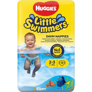 Little Swimmers Svømmebleier 3-8 kg 12 stk produktbilde