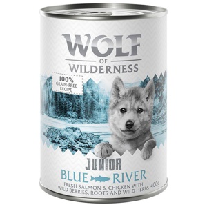 Little Wolf of Wilderness Junior 6 x 400 g - Duo-Protein Produktbild