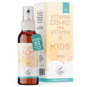 Little Wow Vitamin Adk Kids D3 K2 A Kind.veg.spray Produktbild