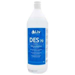 Liv Des Overfladedesinfektion 70% - 1000 ml produktbillede