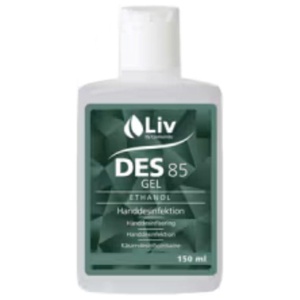 Liv hånddesinfektion gel 85% - 150 ml. produktbillede