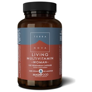 Living Multivitamin Woman - 50 Kapsler - Terranova produktbillede