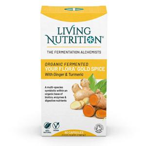 Your Flora Symbiotic Gold Spice 60 kapslar Living Nutrition produkt bild
